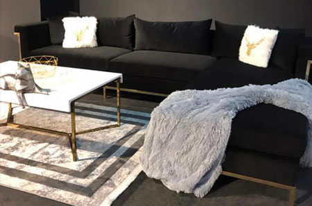 مبلمان فلزی و راحتی